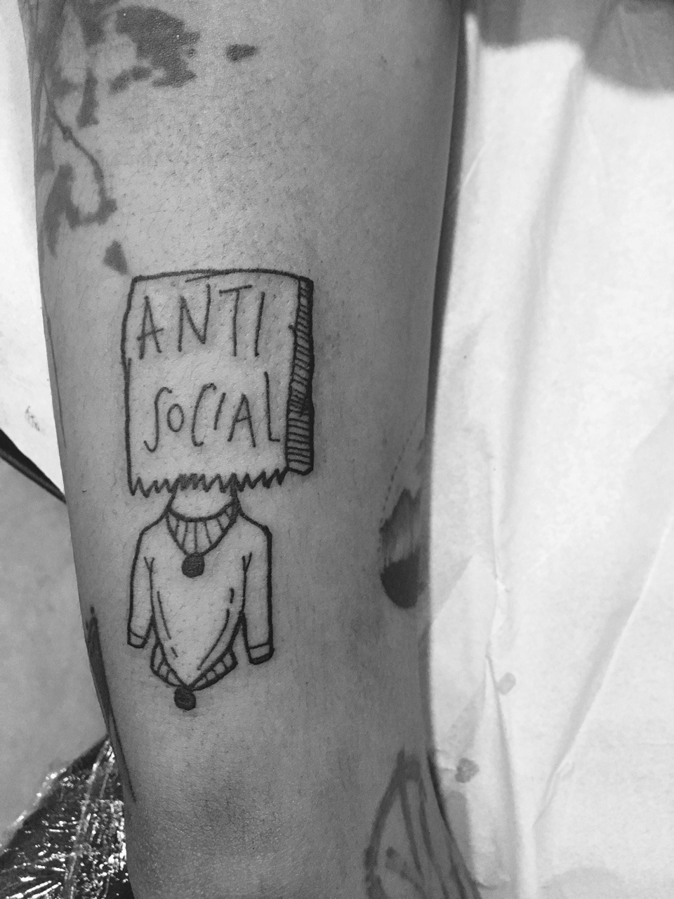 Aggregate 63+ antisocial tattoo ideas super hot - in.cdgdbentre