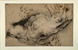 Animus-Inviolabilis:  Study Of A Nude Man Tormented By Demons Follower Of Peter Paul