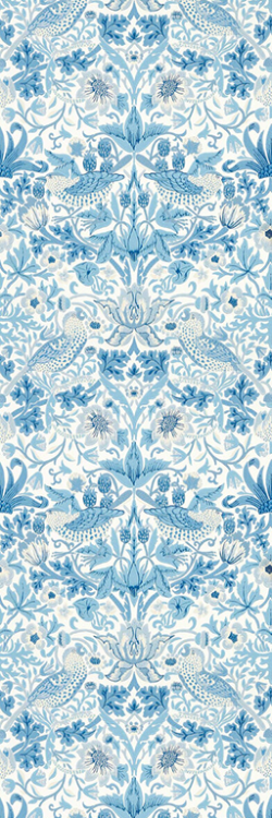 Morris &amp; Co. Strawberry Thief WallpaperThe classic pattern by Morris and Co., now available 