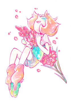 ohseagull:  Two Pearl watercolor things from