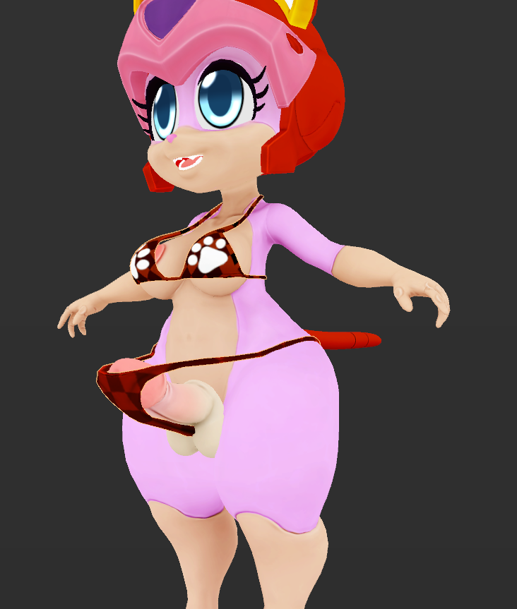 endlessillusionx:  Last model of the year.The original zbrush sculpt file was made