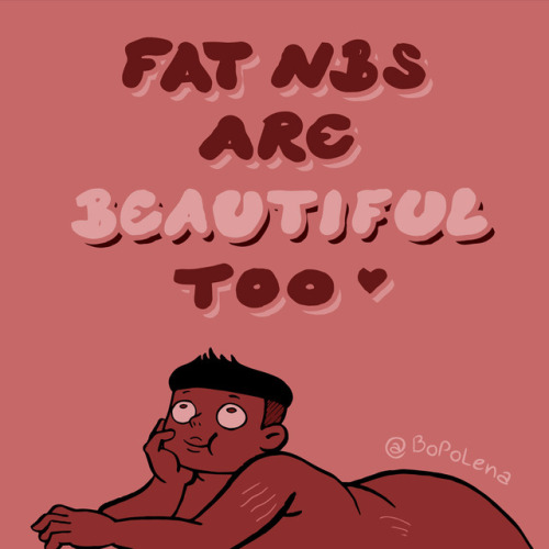 lenadirscherl:NON-BINARY MASTER POST (part 1)This is a collection of all my body positive illustrati