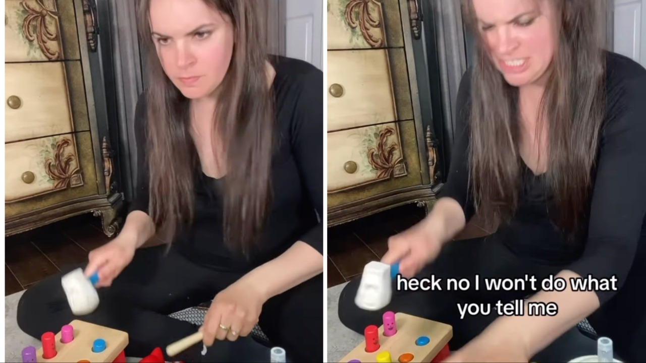 Musical Mom Performs Toy Instrument Parody of Rage Against the Machine From Her Toddler’s Perspective