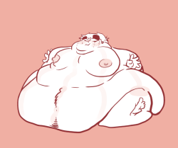 belly-billy:  Blob boy~ <3  Love this
