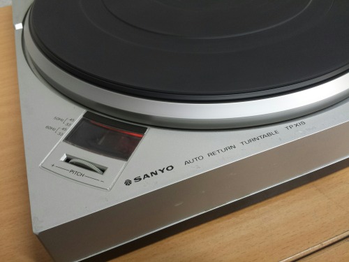 Sanyo TPX1S Stereo Turntable, 1981