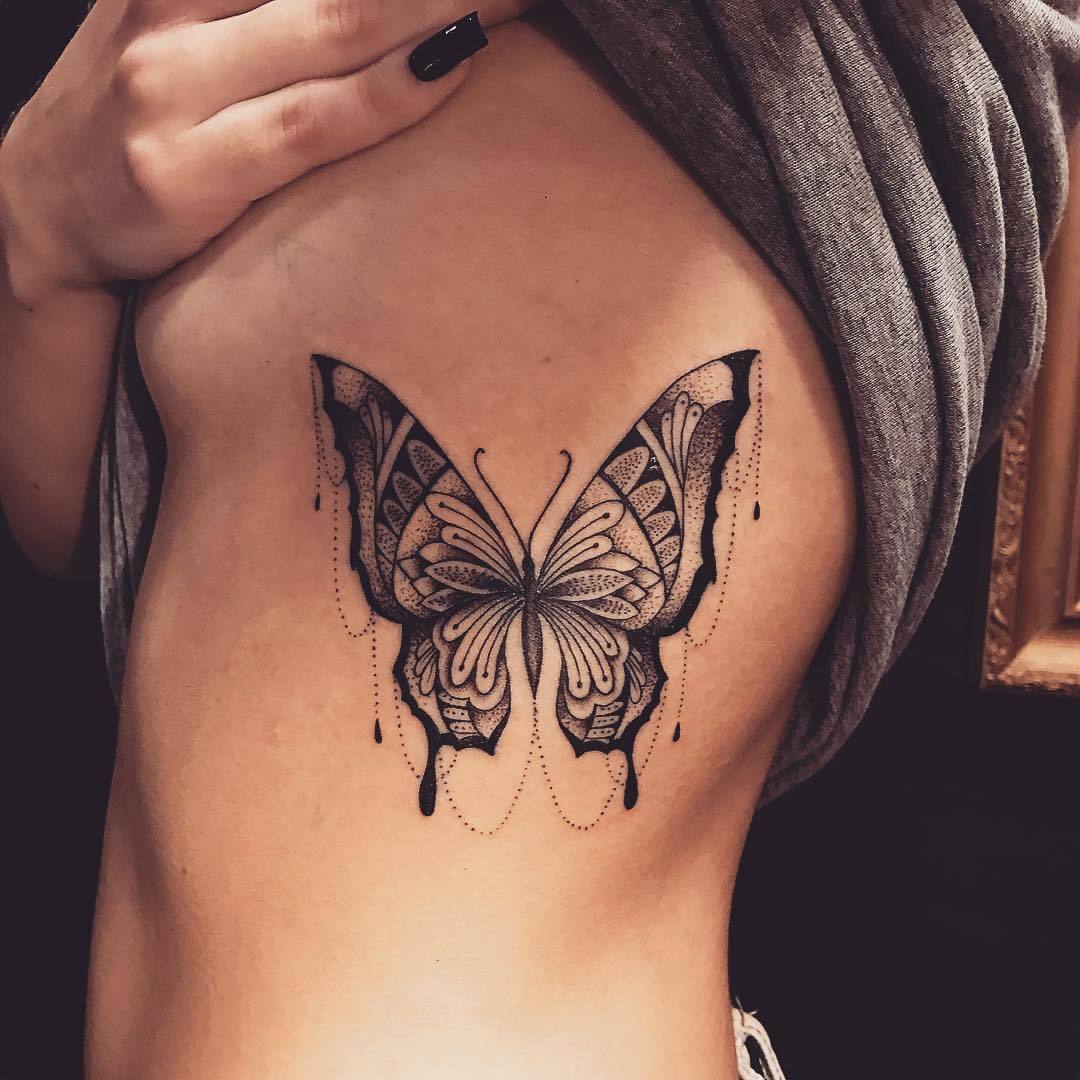  — Butterfly Tattoo Artist: Lucas Milk Tattoo...