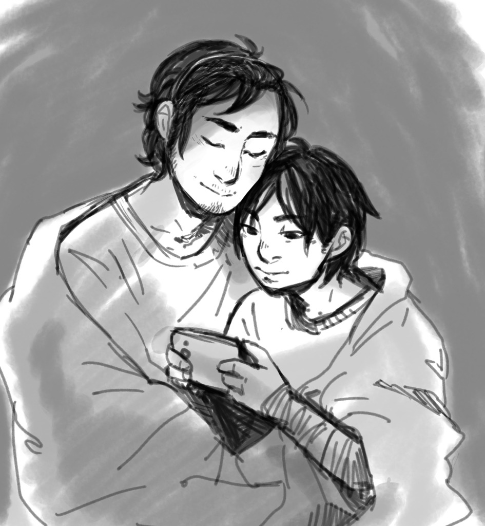 ppitte:  I went through my files and collected some asanoya doodles from last year!