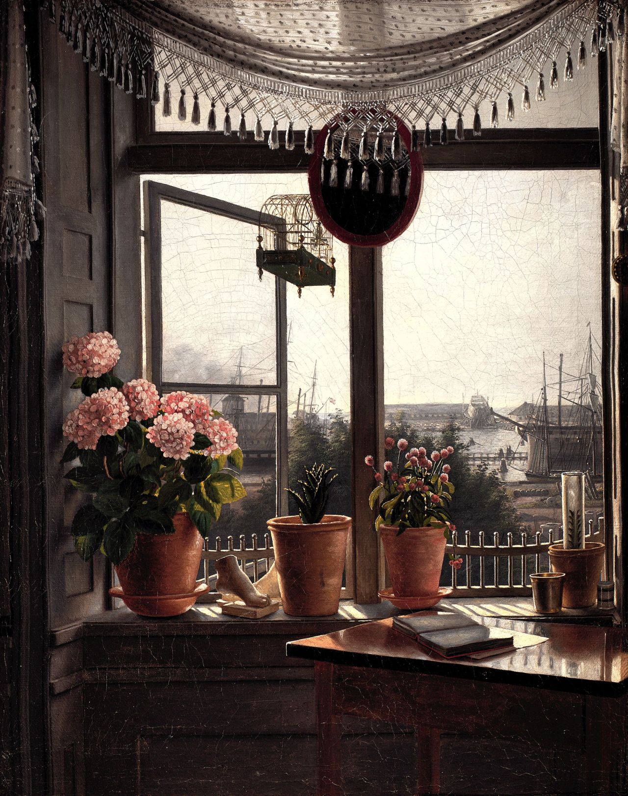 View From the Artist’s Window (1825), by Danish painter Martinus Rorbye. How gorgeous is this!
// ]]]]>]]> ]]>