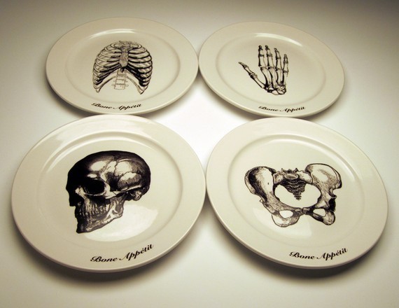 little-bunnys-creepies:   Anatomy based dishes. I want all of them….. Most can