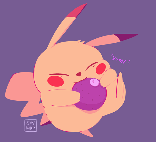 saykiko:mango and pancake