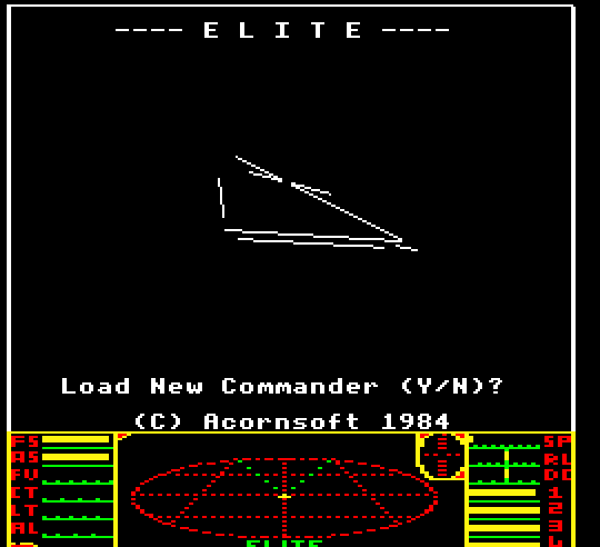 Procedural Generation — Elite (1984) Elite, created by Ian Bell and David