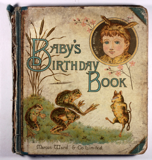 Baby’s Birthday Book - Kate Greenaway Illustration 1887