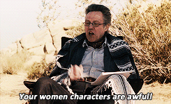 batmaned:    - Marty, I’ve been reading your movie.- Oh. What’d you think?  