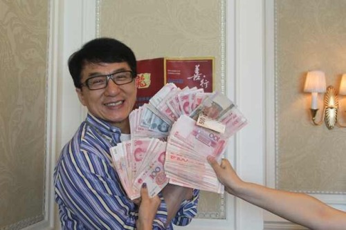 spockvarietyhour:mockneck:恭喜發財！ 新年快樂！This is the Money Jackie, he only comes once every 5000 years. 