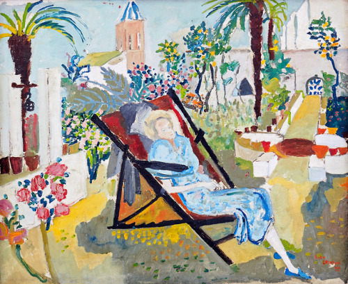 Bojan in Alcalá  , Spain  -   Sven X-et Erixson , 1935Swedish, 1899-1970Oil on canvas,60 x 73.5 cm.