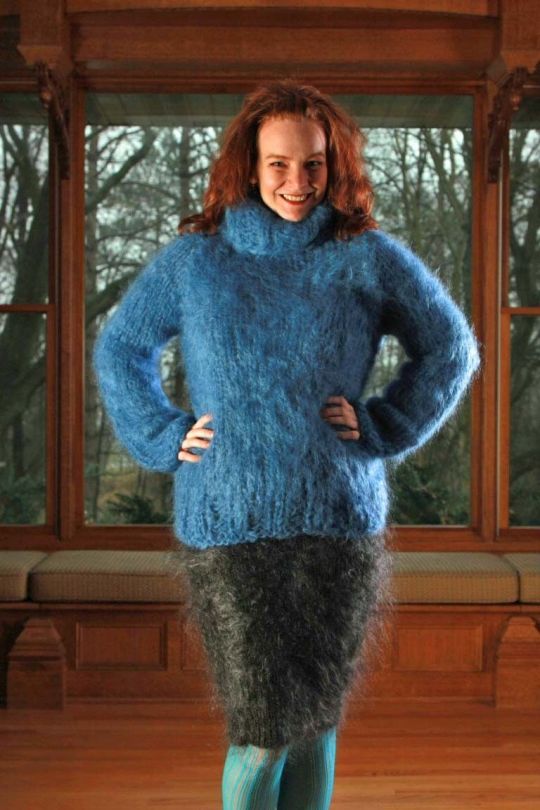 Fluffy and Bulky Mohair Lover on Tumblr