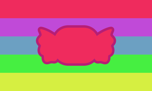 FEOGENDER A femme gender that is related or connected to candycore and bright, neon colors.Gender re