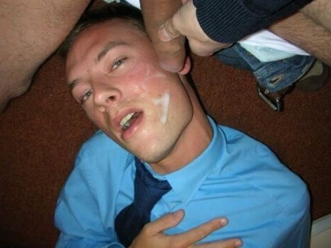 Gay Clothed Facials