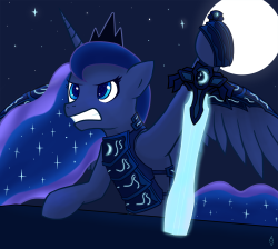 isildiogoart:  Warrior Luna woo! Made this