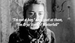remusjohnslupin: make me choose ↳ blacksmithgendry asked: arya stark or éowyn