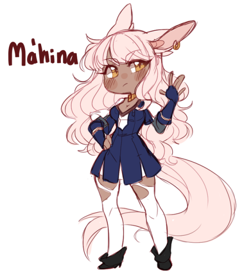 kingmiyo - Doodle Dump of my Miqo’te named Ma’hina!So I...