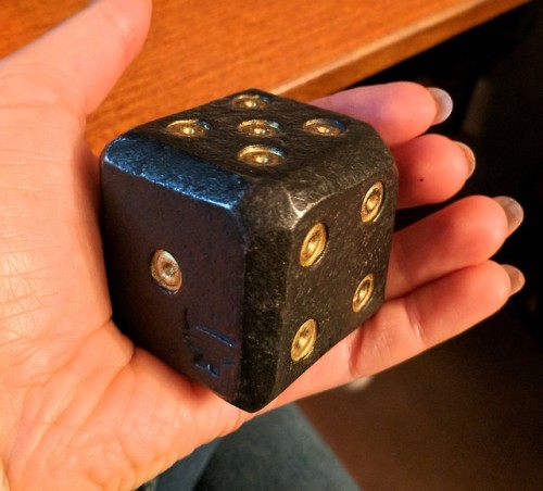 probablybadrpgideas:okita-official:rederiswrites:rederiswrites:You guys like dice? How about 1 ¾ pou