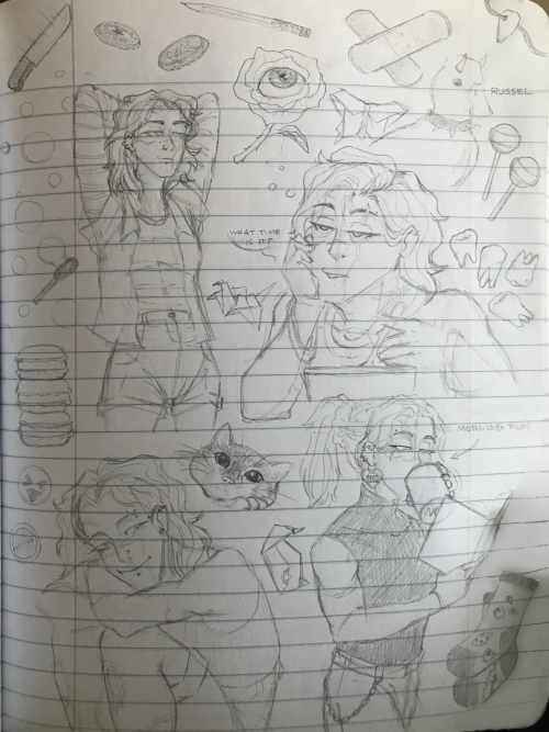 Some Sillie Doodles Of A Character I Finally Got Around To Putting Down On Paper With Their New Design