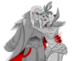 zombiepunkrat: “Surprised to see me?” “Life would be boring without surprises you certainly keep things…interesting.” They fuckin’, new Swain said so 