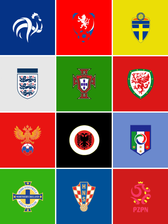 threelions:Countdown to Euro 2016 | nicknames Click here for individual icons / refresh if timing is