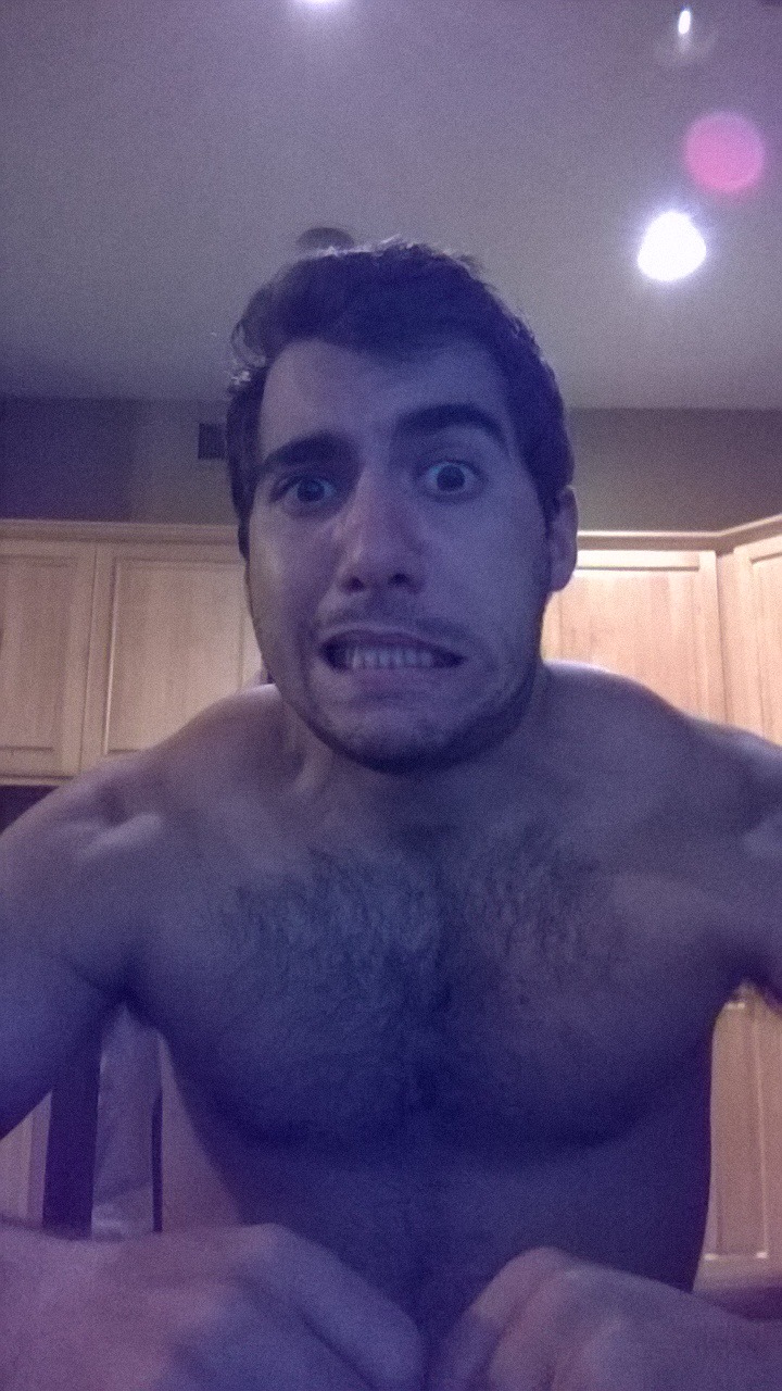 theshirtlesslifter:  I call this one “sexual seduction” 