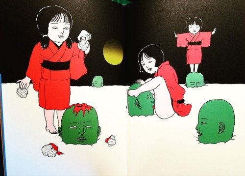 Toshio Saeki&rsquo;s garden parties can get a little weird.Printed in &ldquo;Rêve Écarlate&rdquo;.