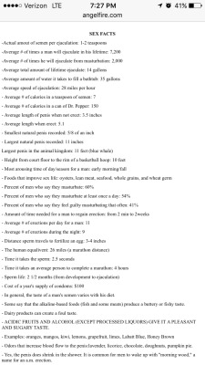 mandy-milf-moves:  the-dick-clique:  squad-and-ladder:  squad-and-ladder:  annandalecpl: the-dick-clique:   Now here’s all the facts.  You ladies will love the calorie count comparison.  Love LOVE any facts when it comes to sexual things!! XO 😘 