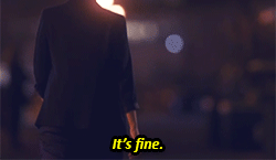  &ldquo;It’s fine.&rdquo; 