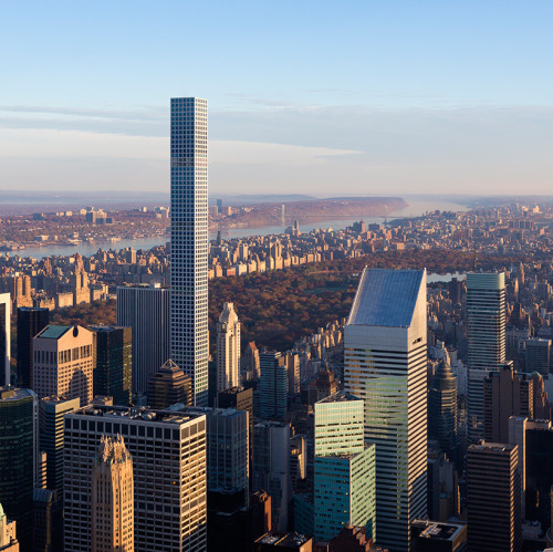 archatlas:A First Look Inside Rafael Viñoly’s 432 Park Avenue 432 Park Avenue, the distinctive New