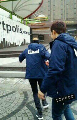 onlyhoya: 131216 Sunggyu Haha - Running Man Recording cr as tagged