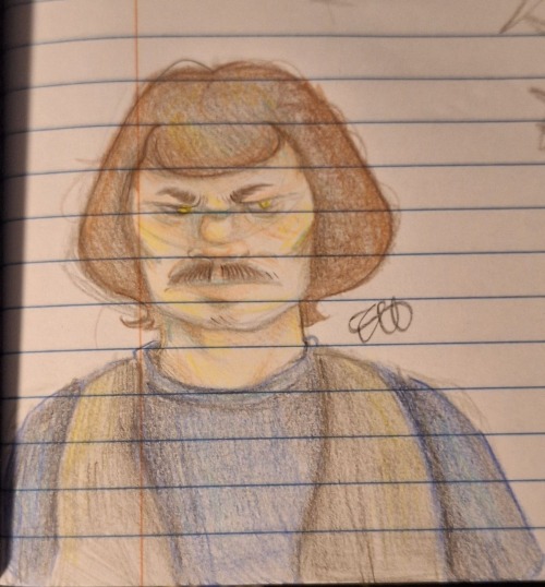 Murderface Color Pencil Drawing :3