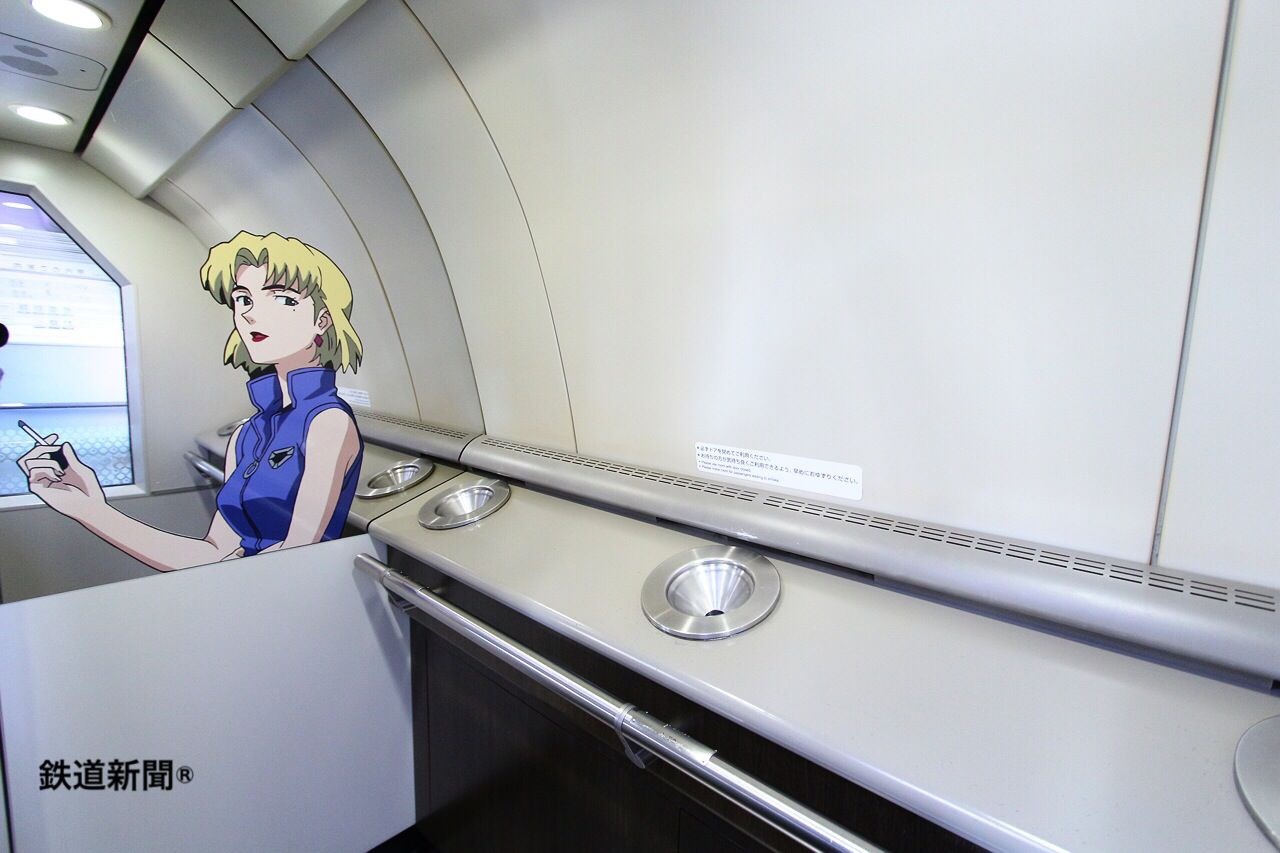 theverge:  Take a look inside Japan’s Neon Genesis Evangelion bullet train    