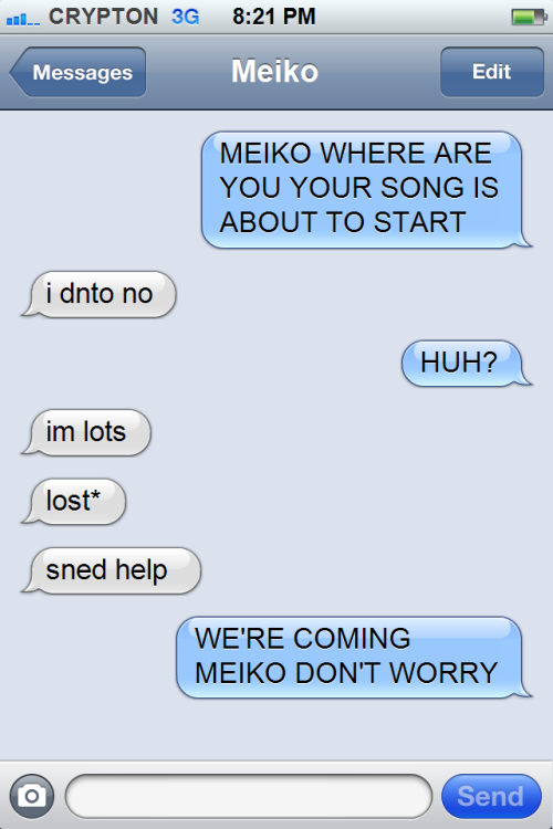 textsfrommiku:  idk btu the walls r painted wtih pretty pictusres herer? theres vry colssurful. 
