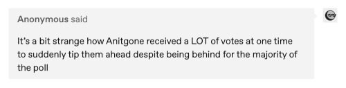 @antigone Fandom Are We Actually Fucking Doing This.
