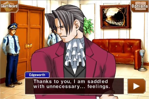 STOP GIVING EDGEWORTH FEELINGS, PHOENIX.  IT’S GROSS OKAY.