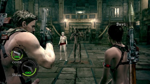 Resident Evil 5: Operation Undressed [18+]Chapter 5-3Chris and Sheva take on Jill and Wesker in a 2-