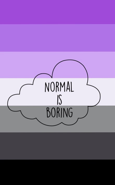 Why being normal and straight when you can be asexual and amazing?!!!