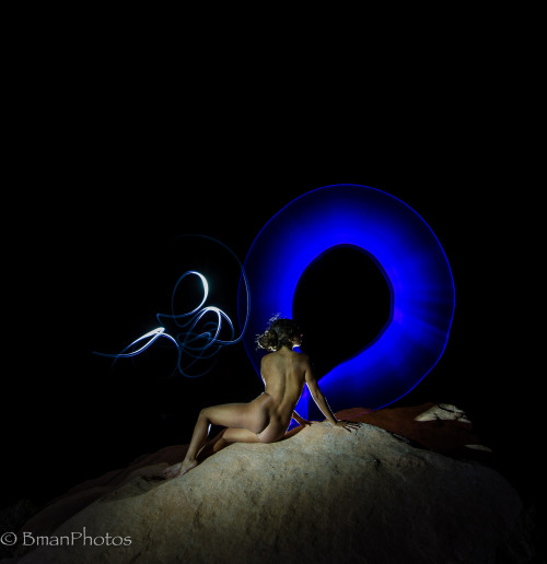 Mona - Light painting - October 2015BmanPhotos