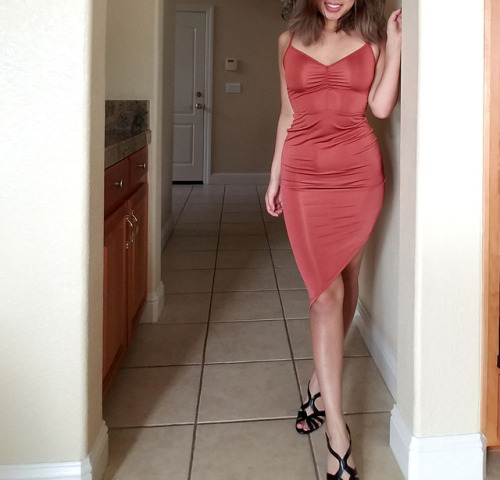 XXX [OC] Red dress and a big smile photo