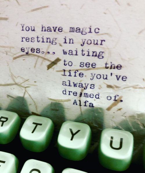 alfapoet:  It’s there. Resting. I see it. I feel it. Magic ✨✨✨  — Alfa    #sadquotes #sad #yoga #thirdeye #deepthoughts #brokenheartquotes #heartofapoet #sadgirlhours  #poetry #wordoftheday #poetryislife #love #romanticpoetry #alfapoet #alfa