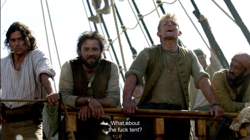 crowleyraejepsen:black sails is a serious historical drama