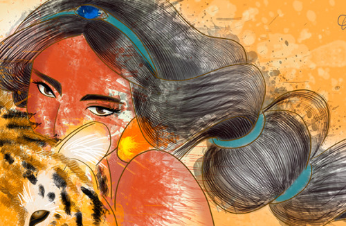 sonicarmada:  Disney Illustrations by Camila dos Anjos / Website 