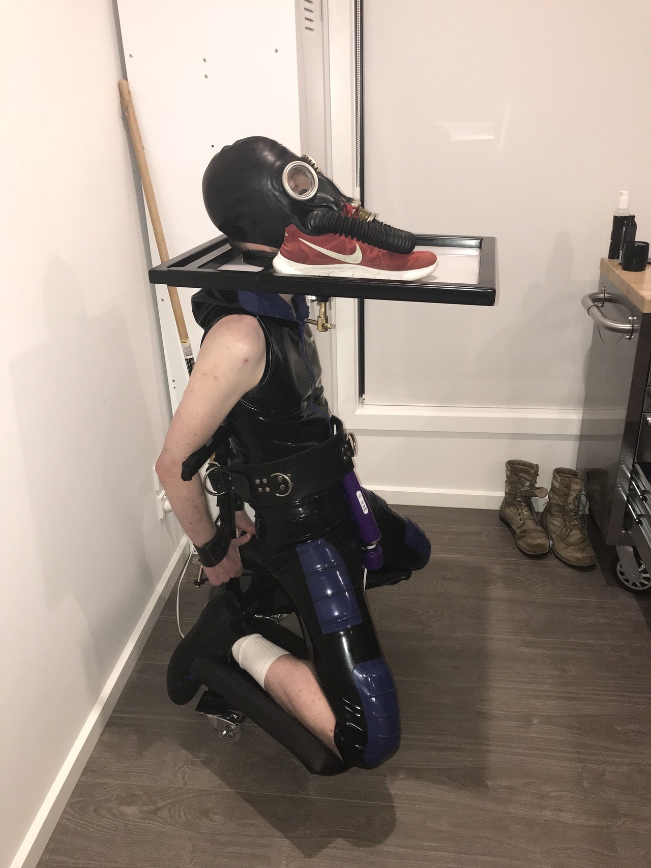 mega-kink: the fourth of my bondage table compilation, I really love my bondage table