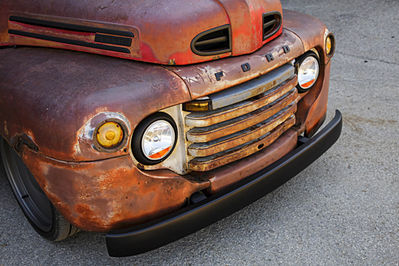 rebelmotorhead:  Ross Nichols 1949 Ford F1 
