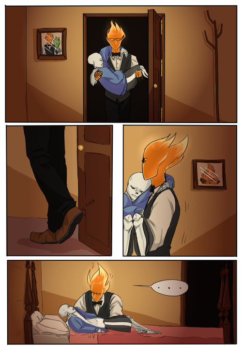 evenworsensfwblog:  Anonymous asked: Ah! You like sansby? Could you draw something with them? (fluff, nsfw, whatever you want) Angst? Angst. Fluff and angst. 